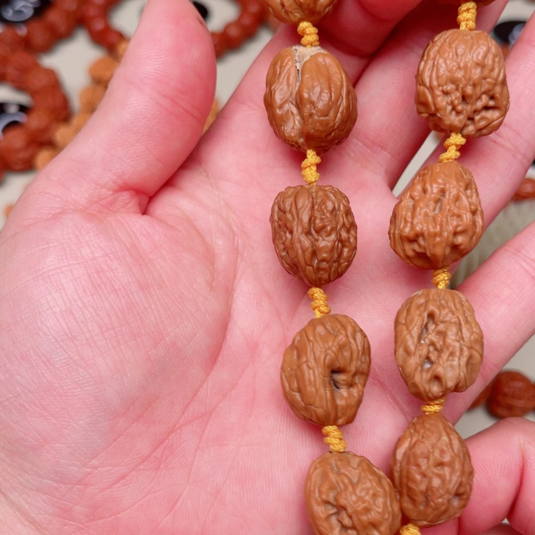 吊坠文玩核桃太**殿白狮子