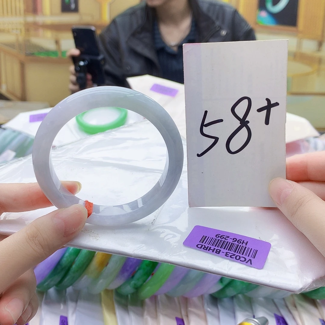 翡翠未镶嵌手镯mm