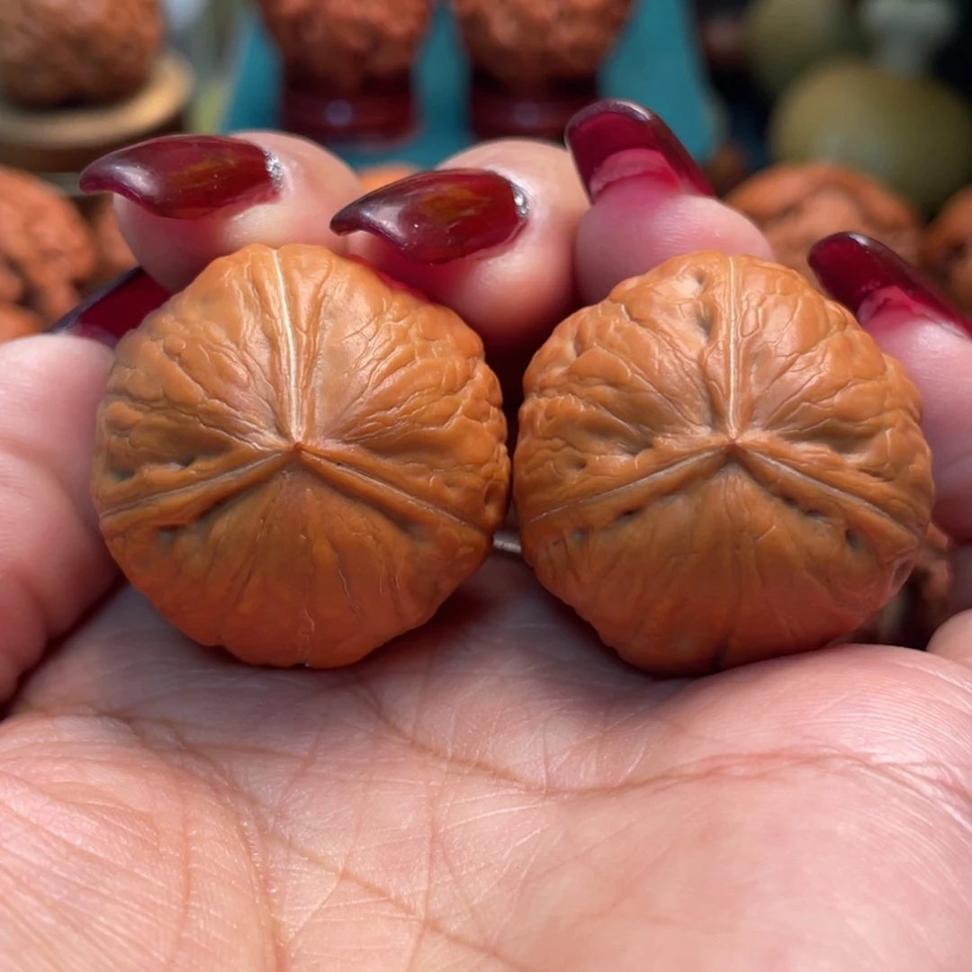 把件文玩核桃南瓜三棱