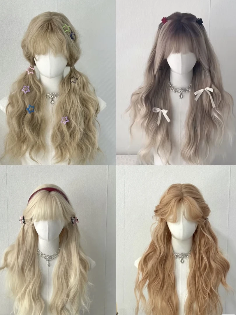 高品质假发清仓活动链接假发自然全头套式时尚女款饱满