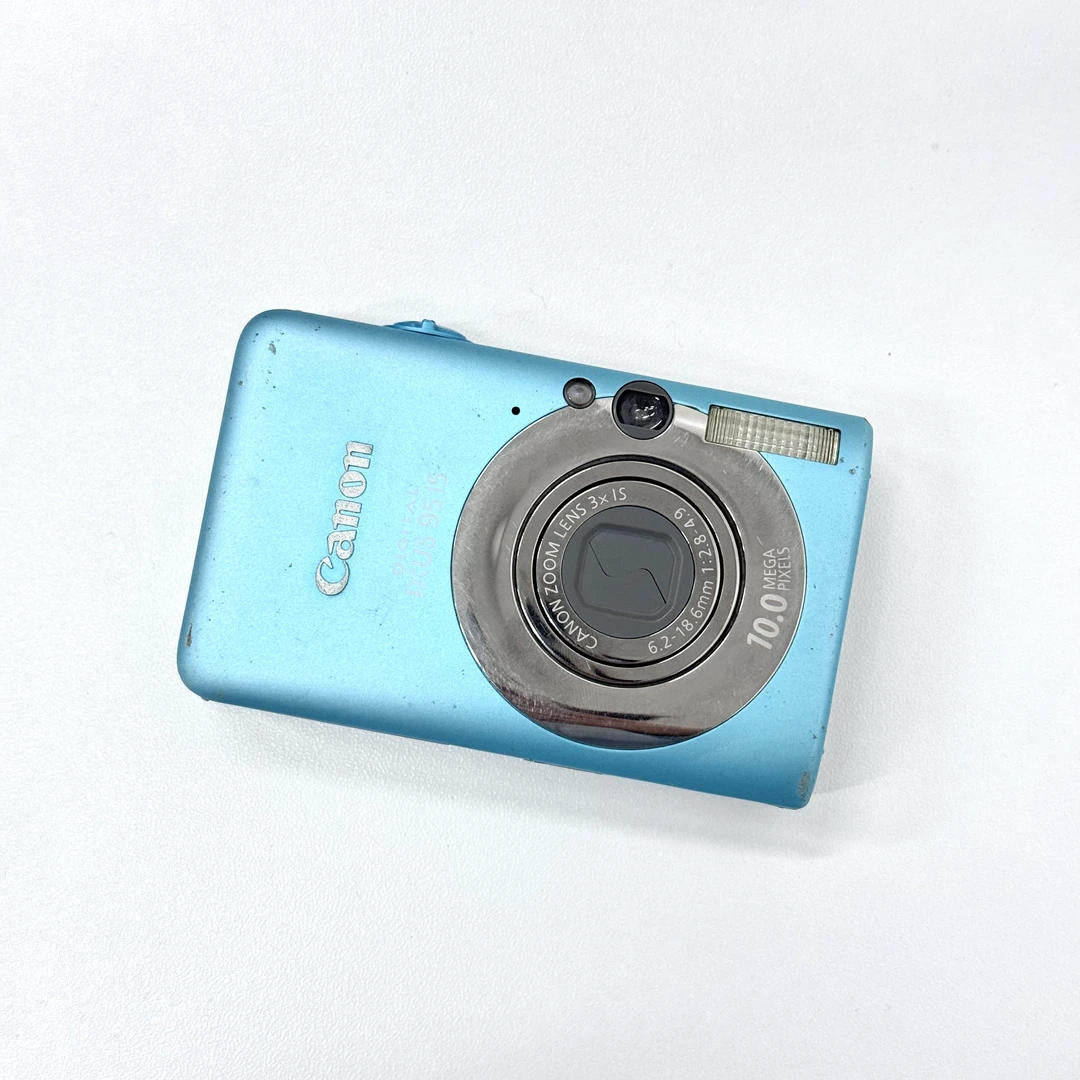9新 Canon/佳能 IXUS95蓝色 屏黄 沈月同款！冷白出片 不支持试用