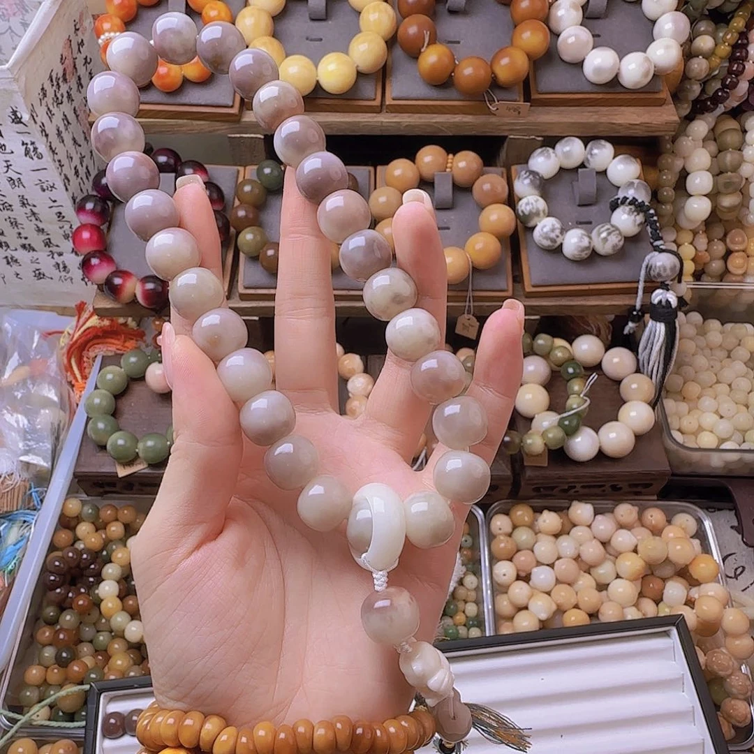 菩提根/象牙果手串@****雪