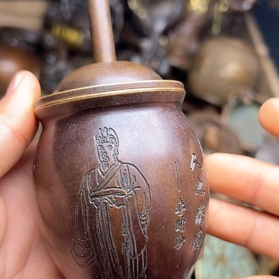 铜制文玩把玩物件