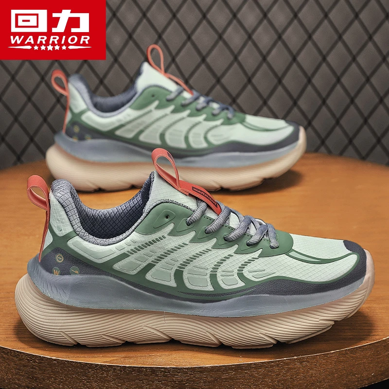 回力男鞋运动鞋2025新款春季厚底缓震户外轻便百搭男士休闲跑步鞋