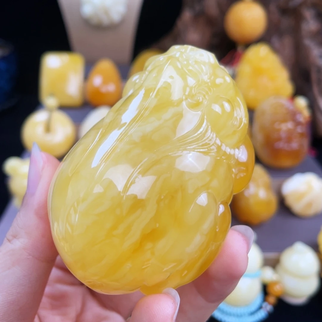 【闪购商品】未镶嵌琥珀珠宝奇石
