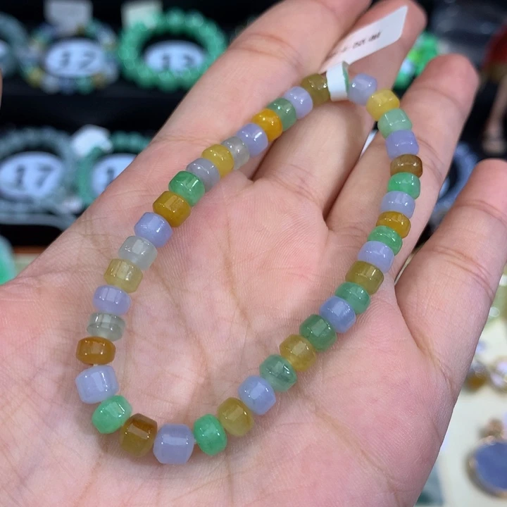 未镶嵌手链翡翠翡翠