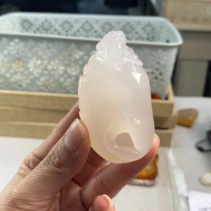 玛瑙/玉髓吊坠(不含链)未镶嵌