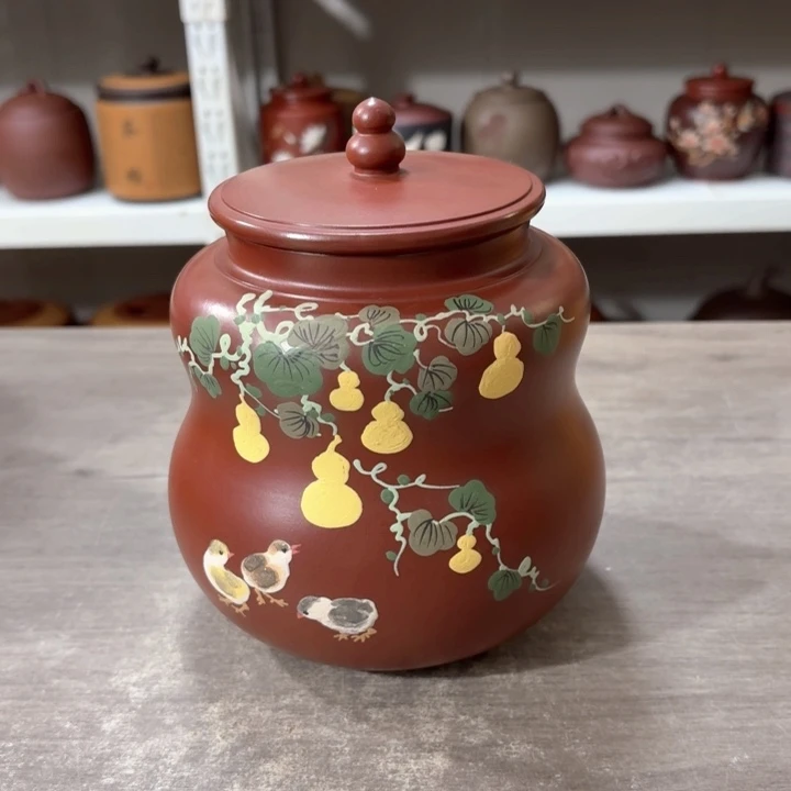 茶叶罐紫砂醒茶罐