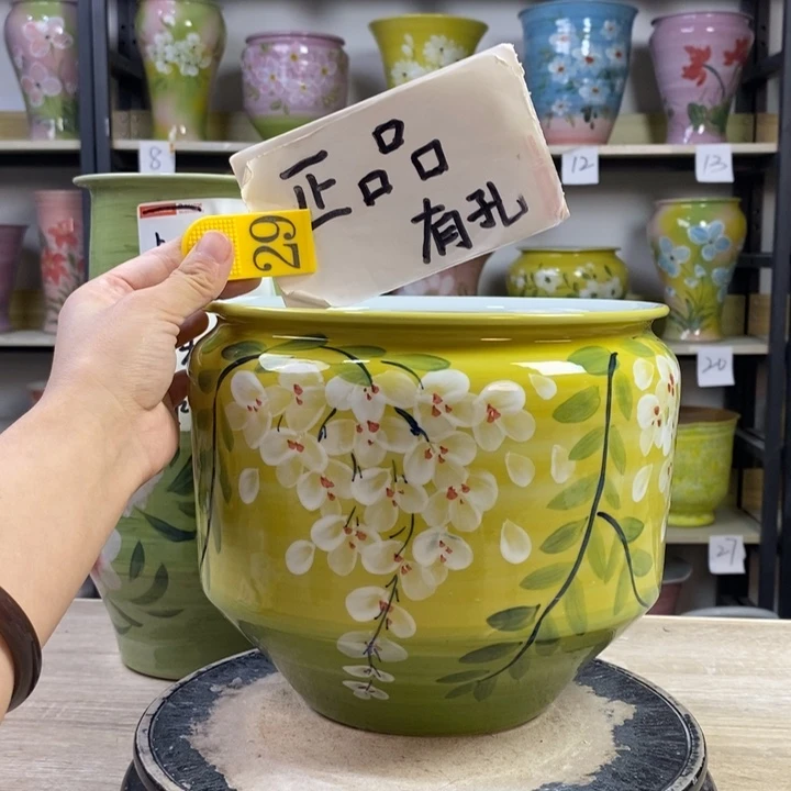 景德镇陶瓷花盆花盆