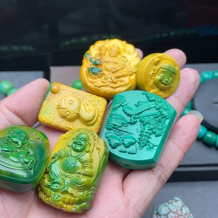 蔚*面包圈，桶珠，手串