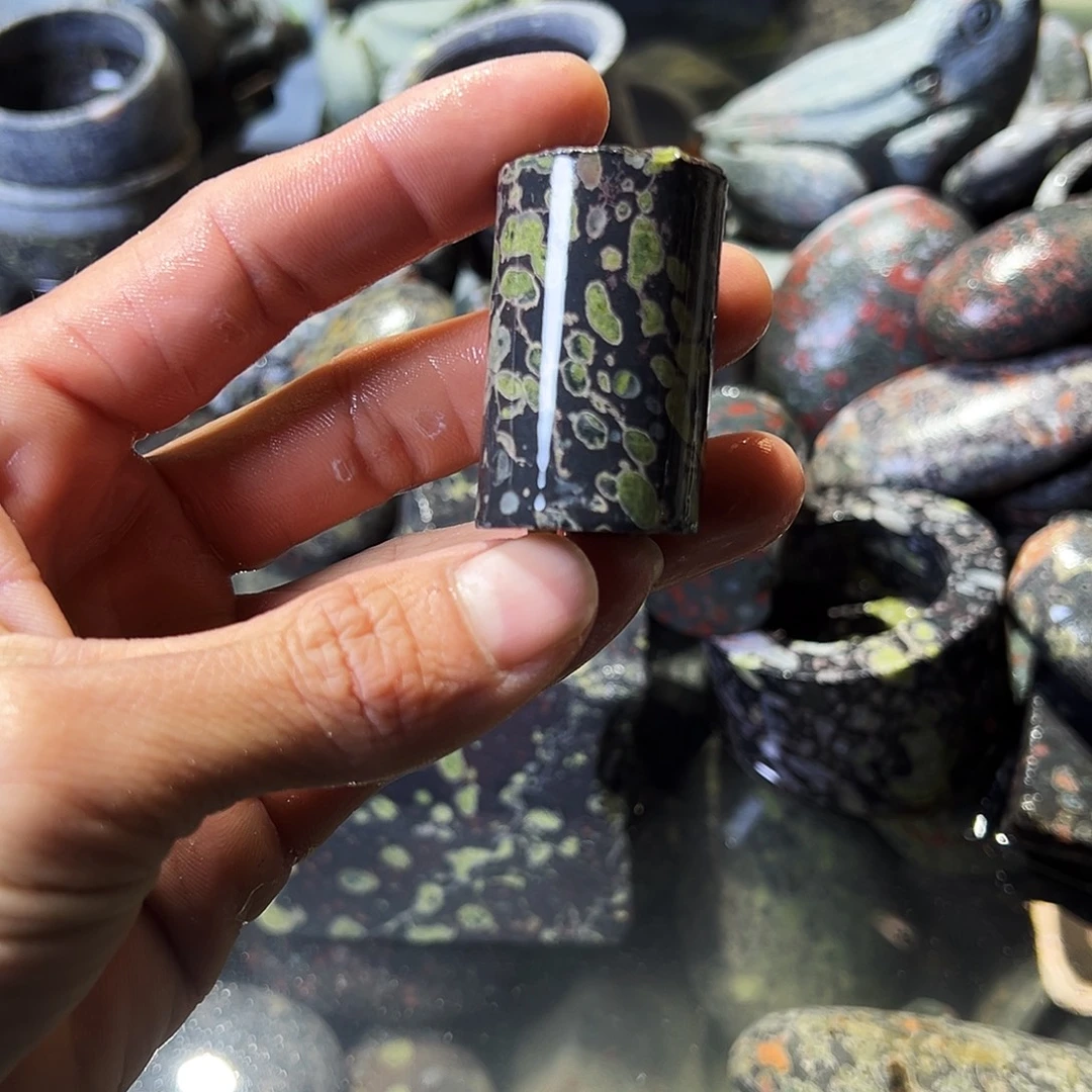 梅花玉鱼缸石茶周边微瑕不退不换