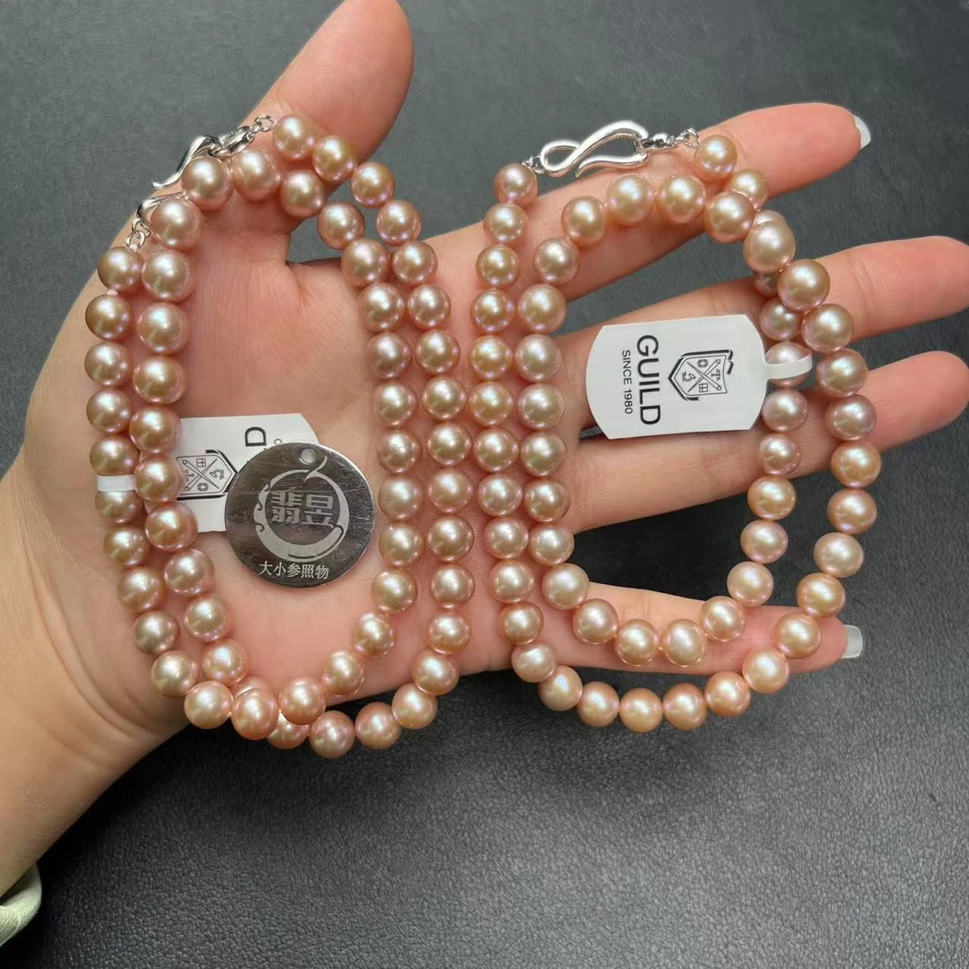 翡昱-SH42-32659-淡水珍珠珠链颈饰/约7+/约53颗/多样性发其一-C