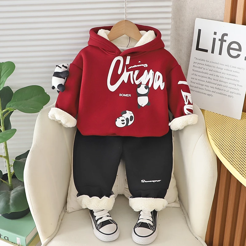 长袖新款儿童秋冬季童装套装学院风休闲衣服孩宝宝小童春秋款洋气