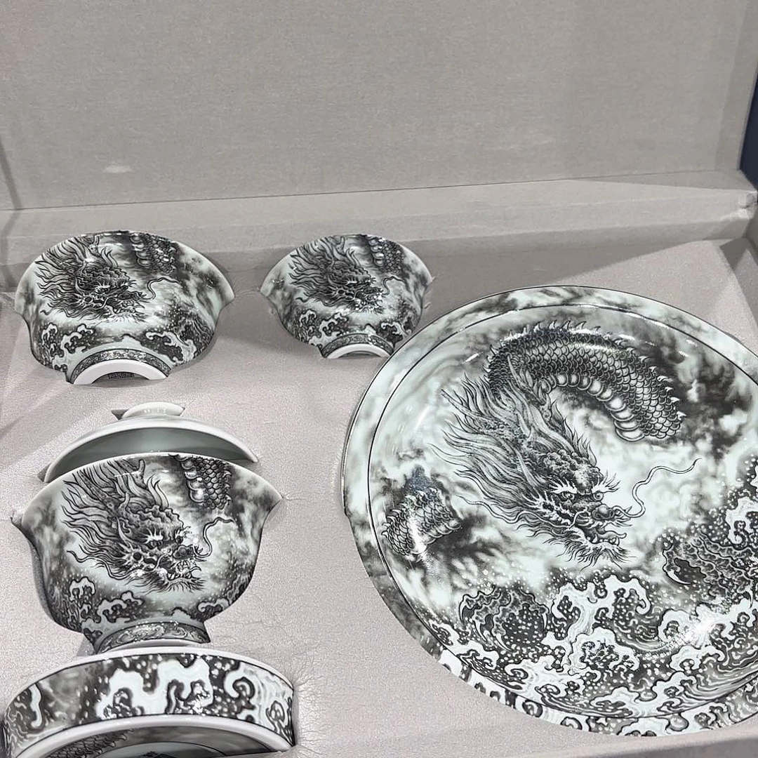 瓷片景德镇瓷器博物陈列