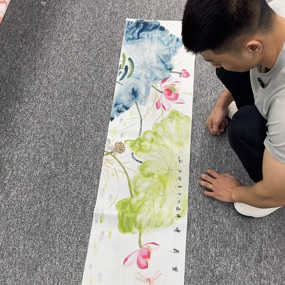 国画纯手绘字画宣纸