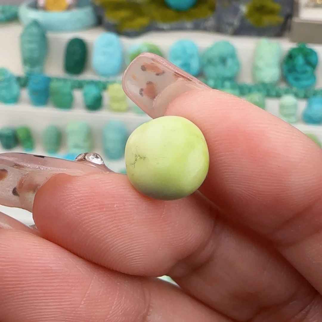 绿松石未镶嵌绿松石主播万珍姜****