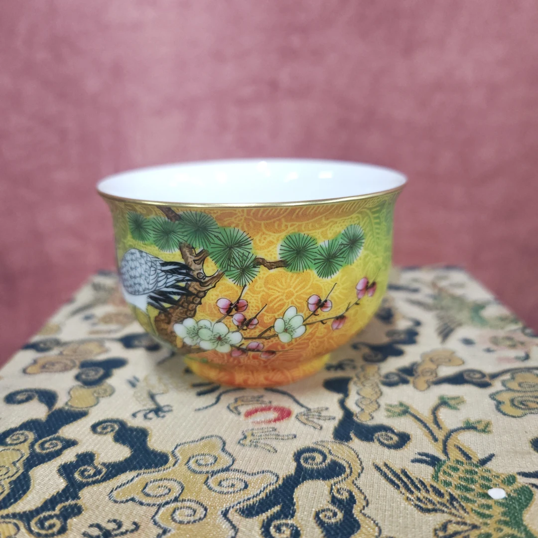 【景德镇】高温陶瓷，ZWY茶道渐变杯12