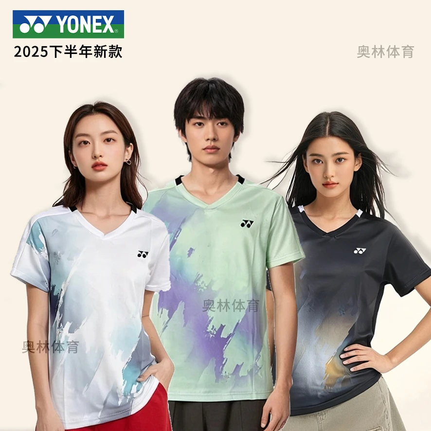 YONEX/尤尼克斯1104025/2104025男女同款速干球服VC面料