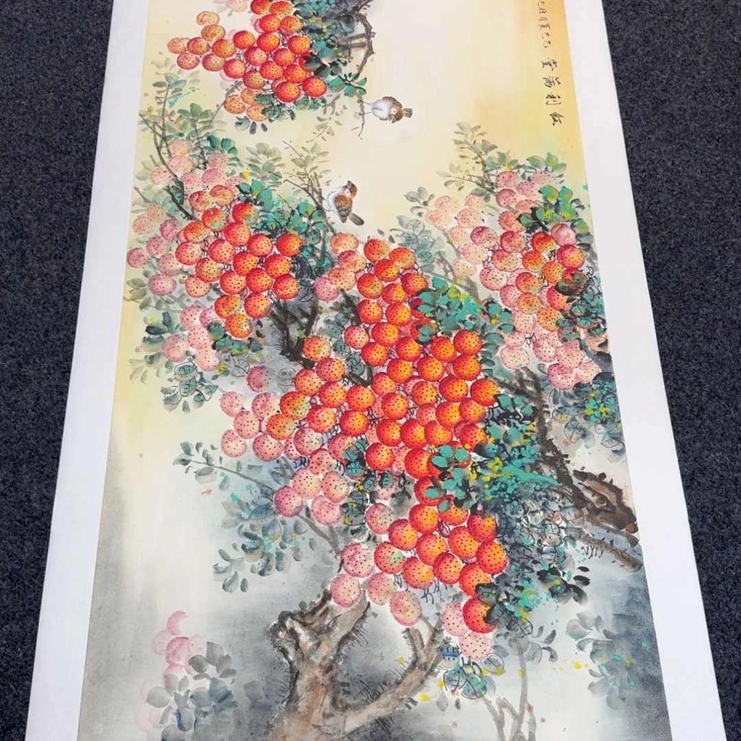 国画国画作品山水花鸟纯手绘