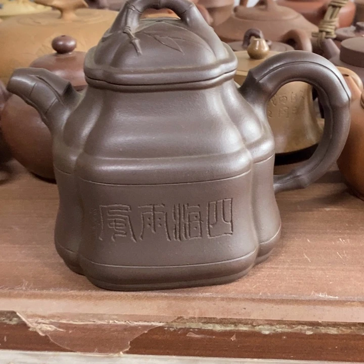 玩***馆紫砂家用陶瓷壶茶壶