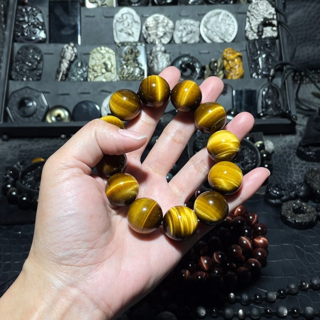 木变石（虎睛石）手链未镶嵌听****o