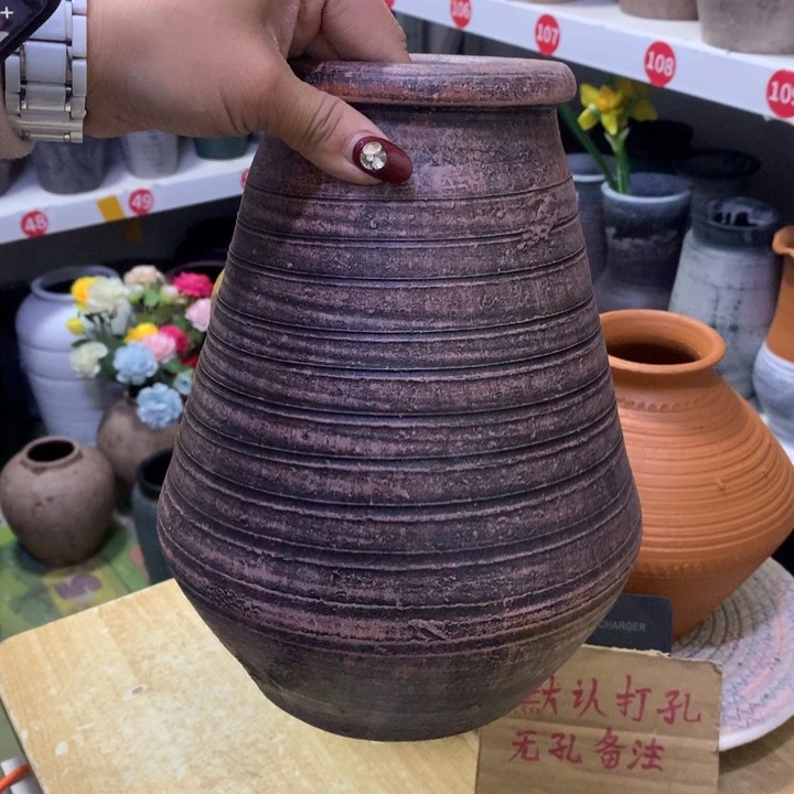 【闪购商品】红陶9号高24口11默认打孔