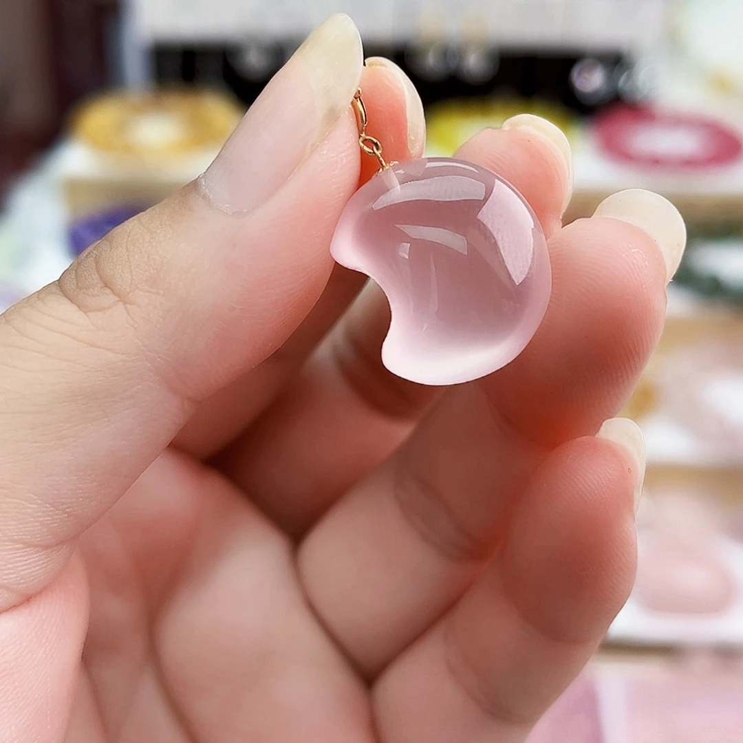 18K金镶嵌颈饰水晶天然