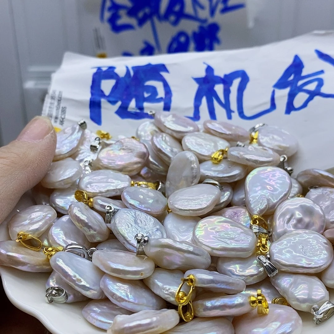 颈饰合金淡水珍珠