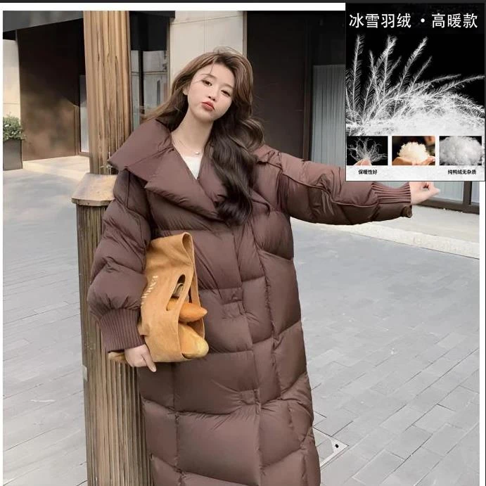 【羽绒服】冬季保暖厚款宽松羽绒外套百搭女装9002-1[YN]J