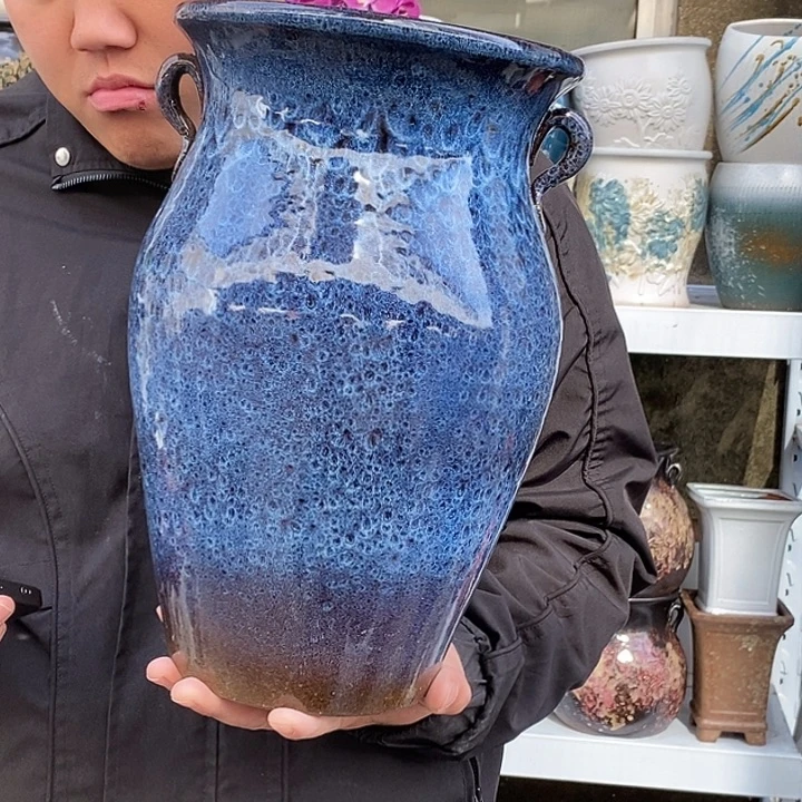 花盆紫砂口20高32福利