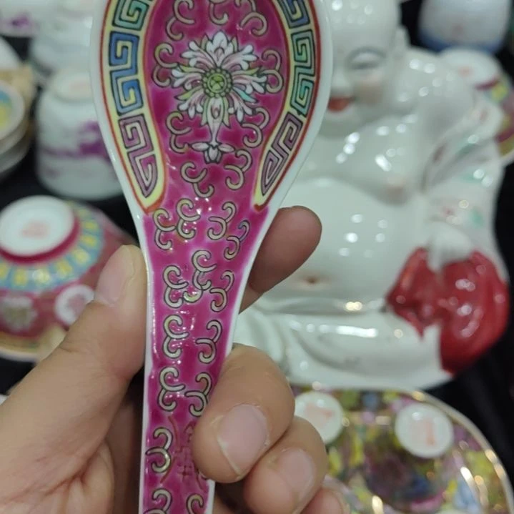 瓷景德镇小勺子一把