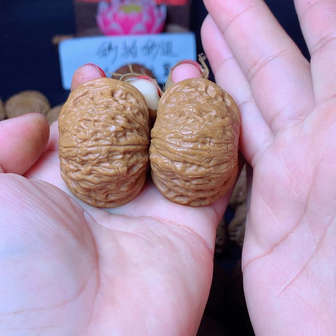 【闪购商品】文玩核桃把件铁锤44微修