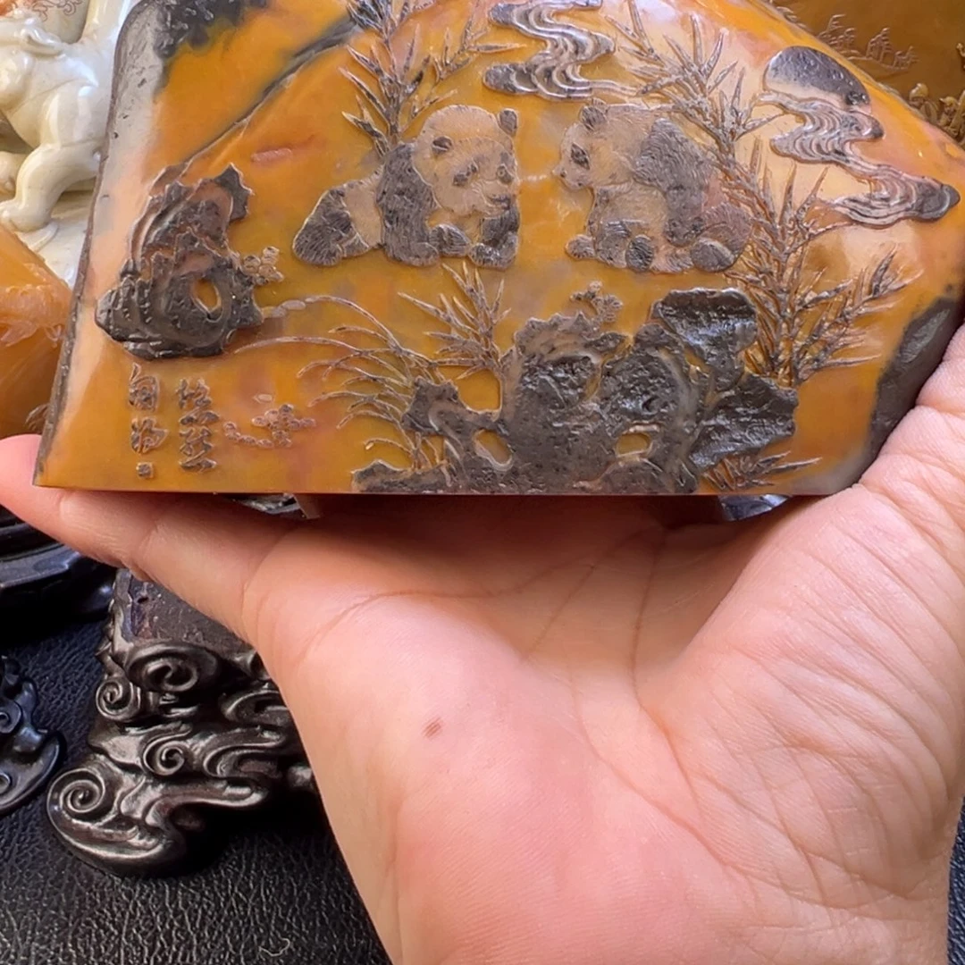 用***5寿山石寿山石雕刻