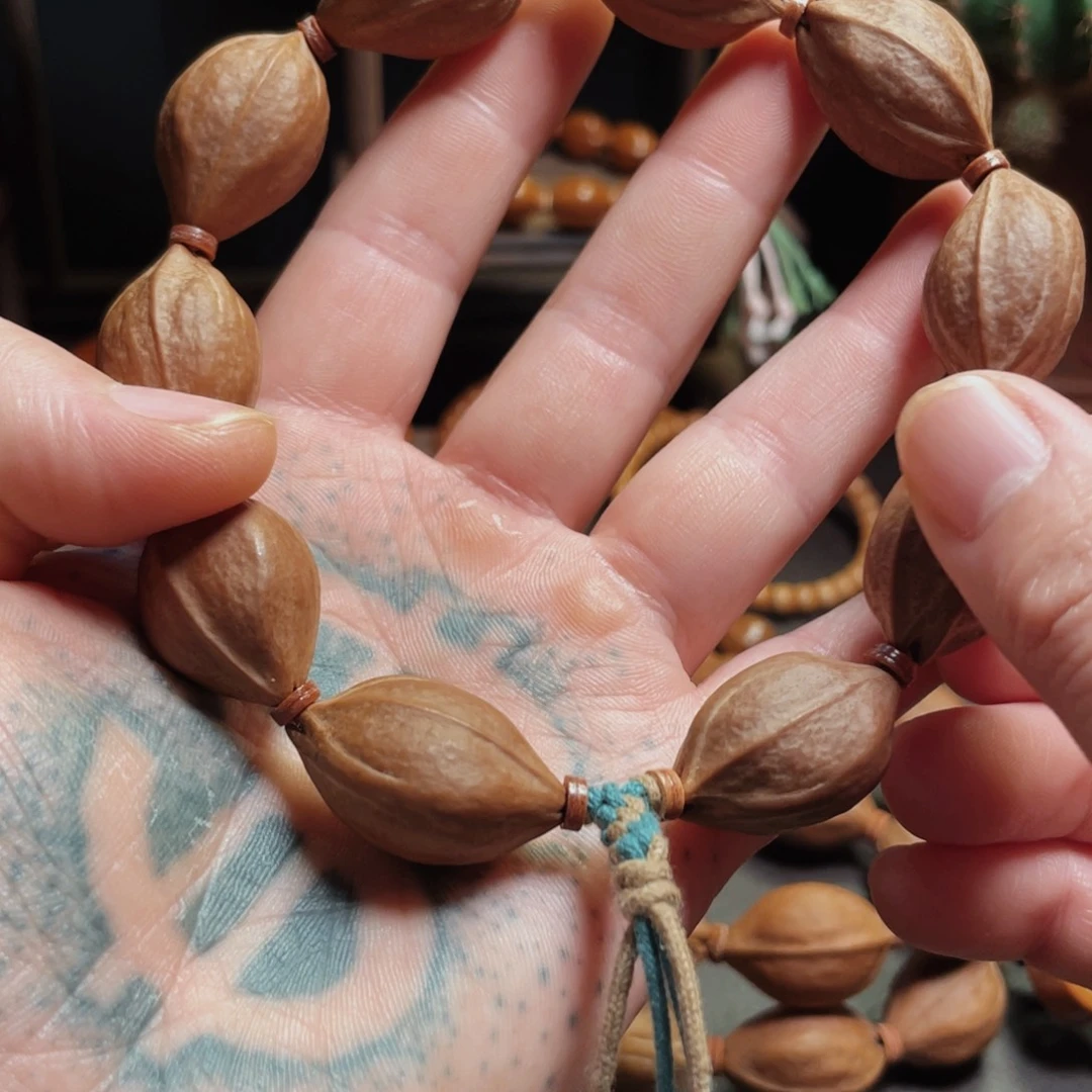 橄榄核手串/手链1.7老树梅林铁核橄榄核手串