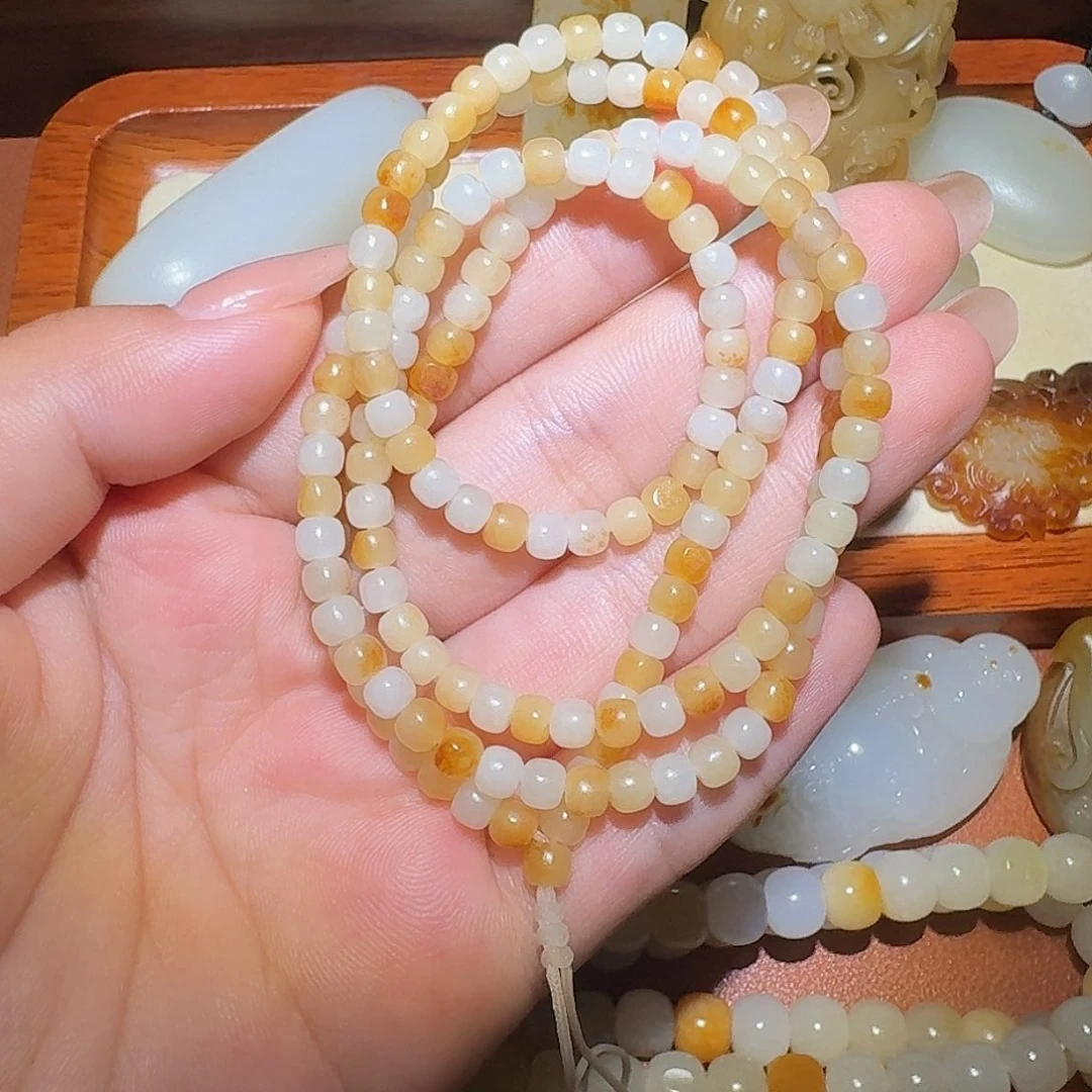 龙***园未镶嵌手链和田玉