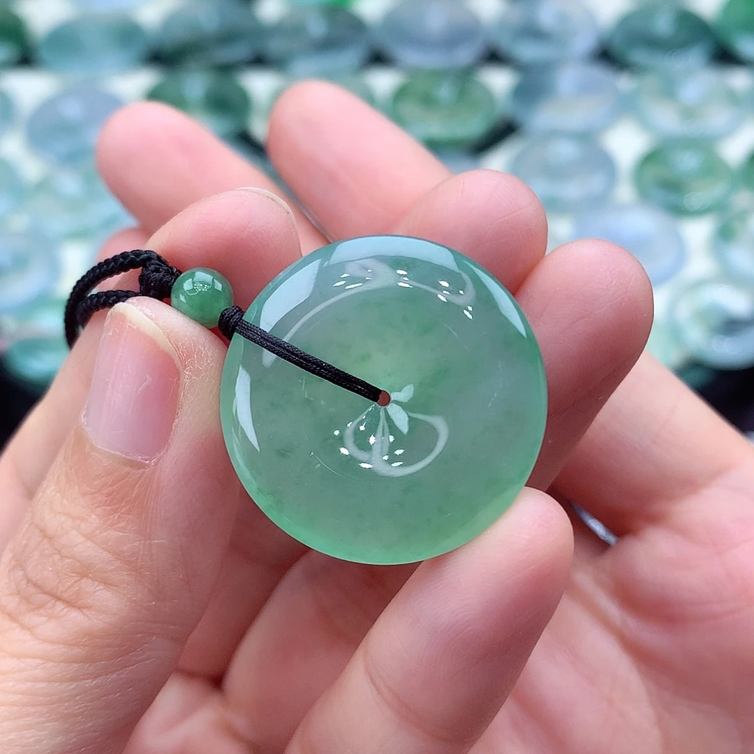 颈饰未镶嵌翡翠编号55-尺寸26/5.7