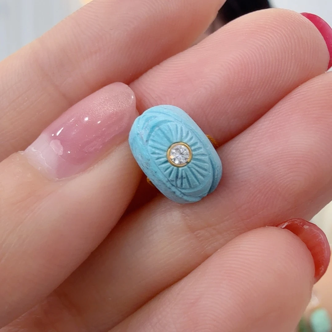 绿松石未镶嵌珠宝奇石