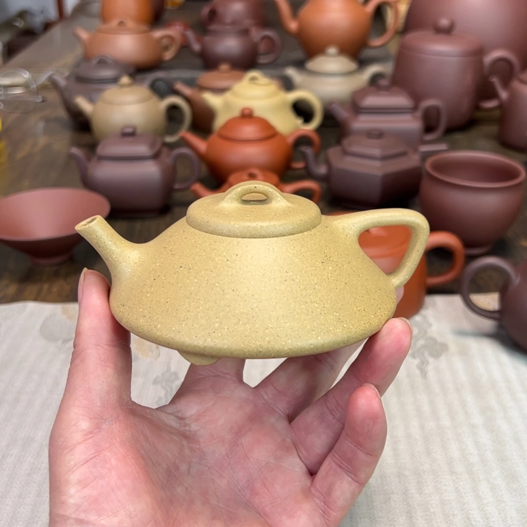 茶壶本山绿泥墨绿泥合瓢160毫升