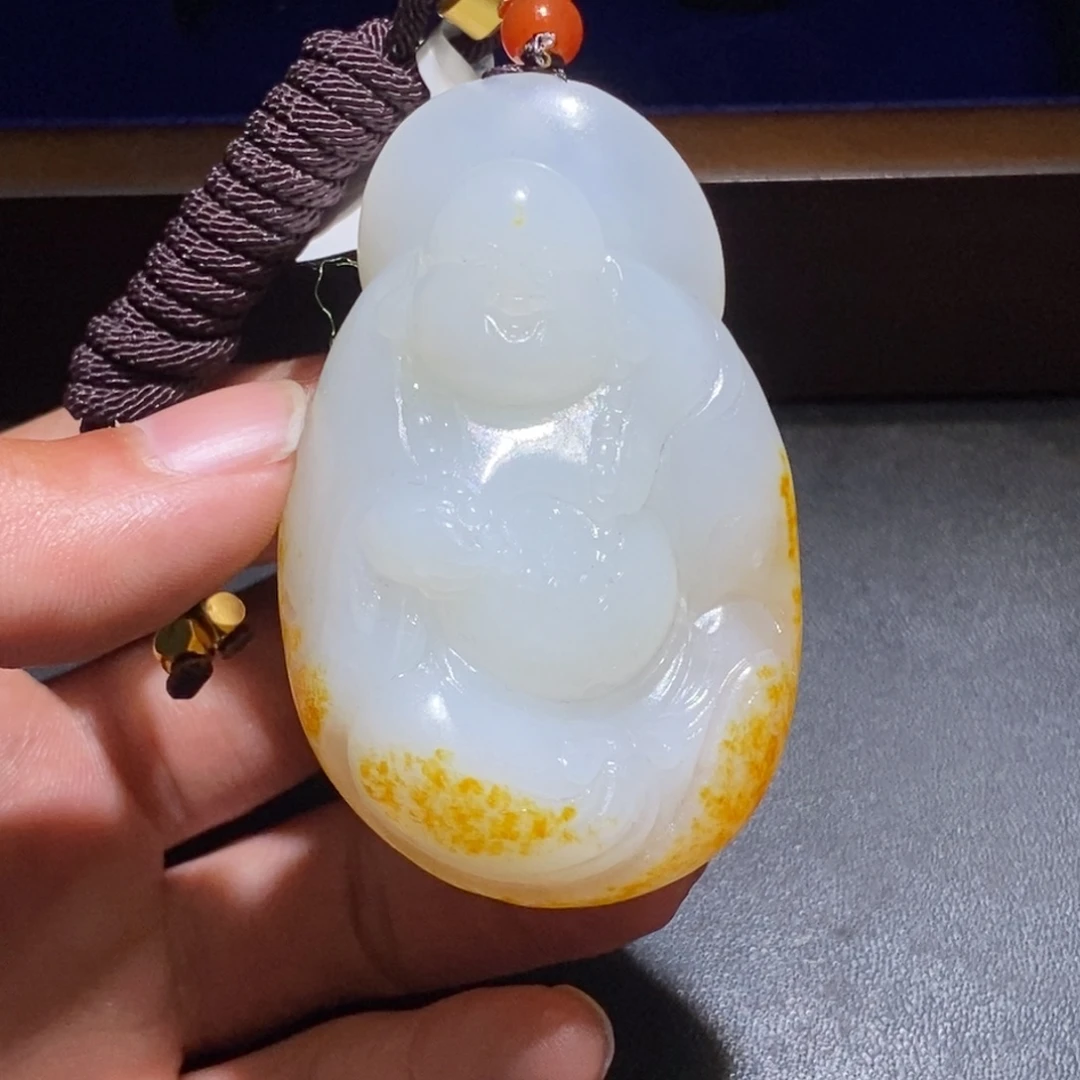 未镶嵌和田玉挂件d