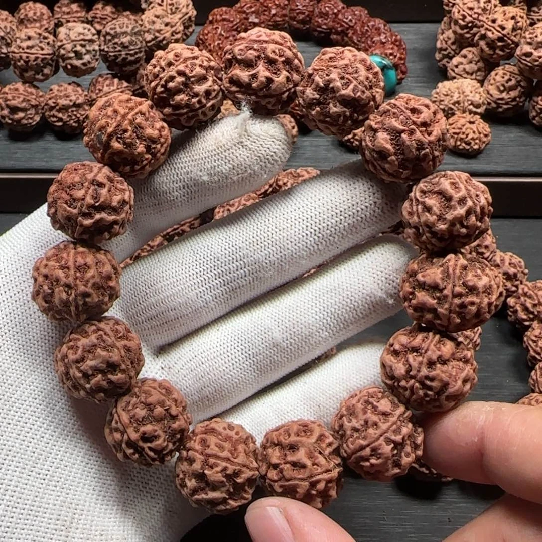 金刚菩提手串20mm泥丸子原生态