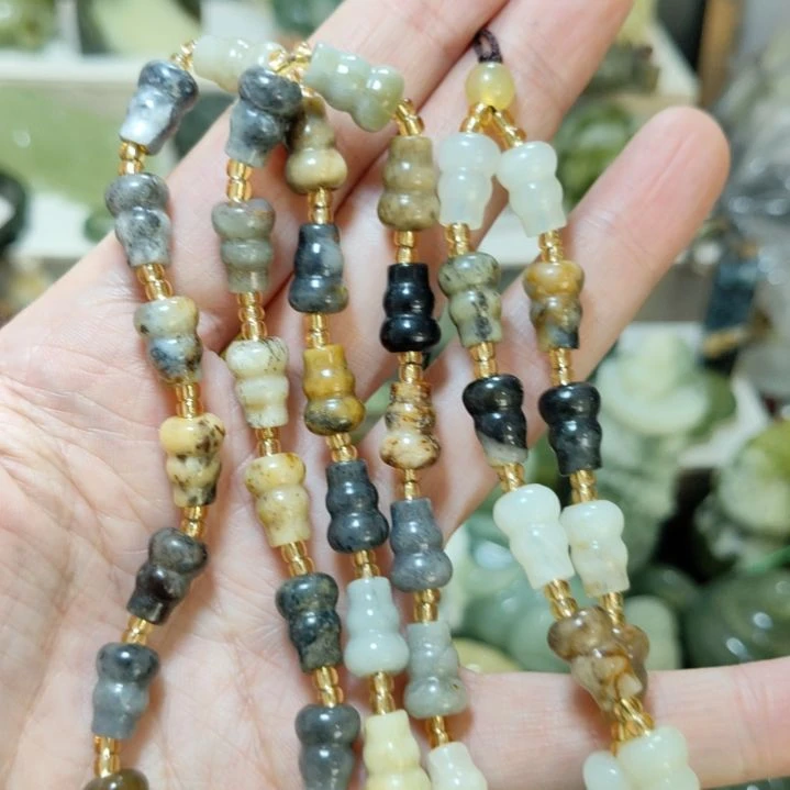 岫玉项链款式未镶嵌