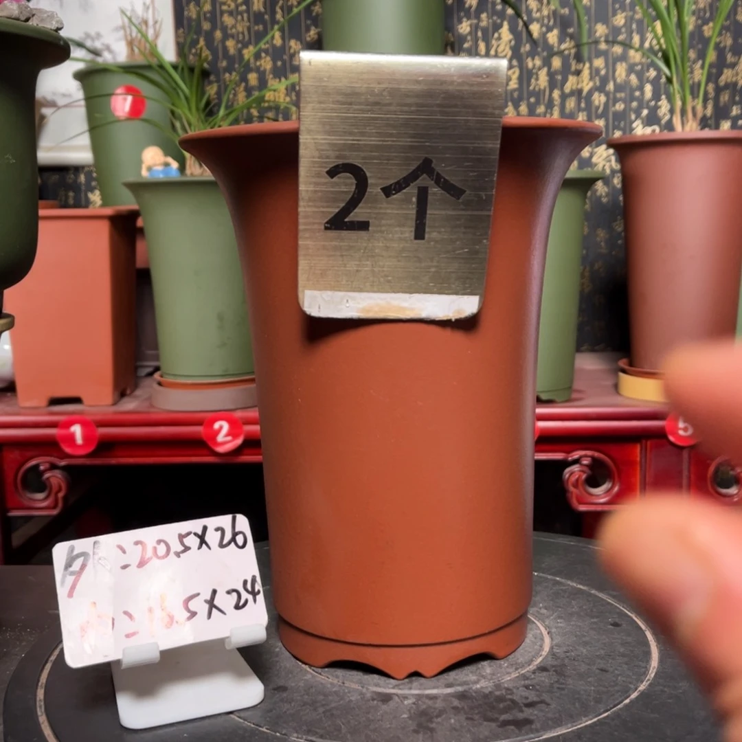 紫砂花盆紫砂花盆