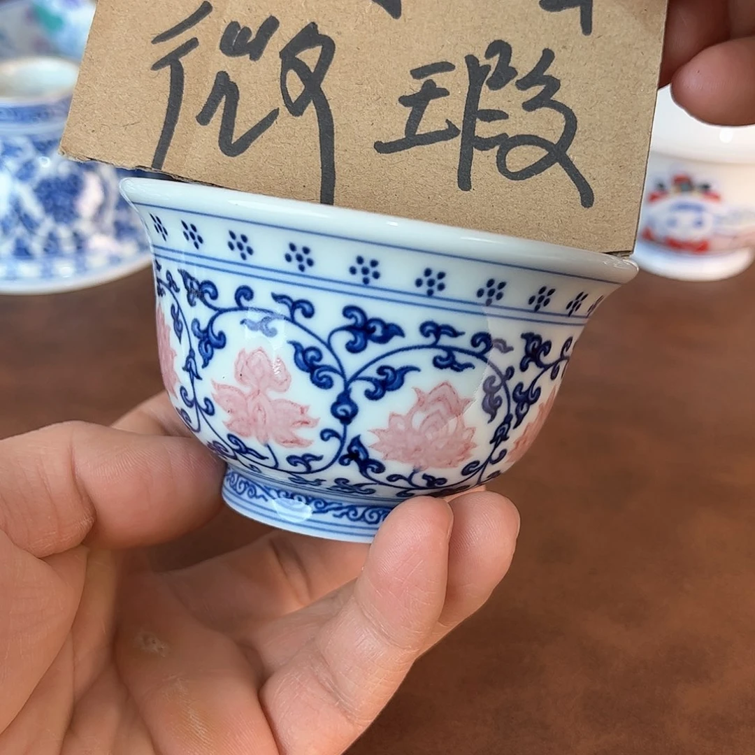 杯景德镇全手工手绘陶瓷