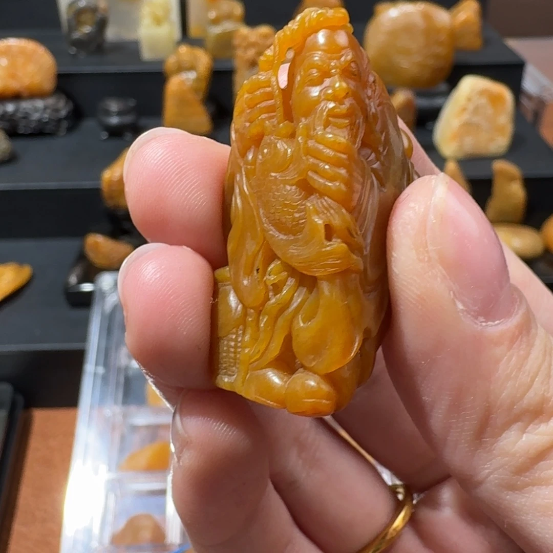 老***T寿山石印石寿山石雕刻