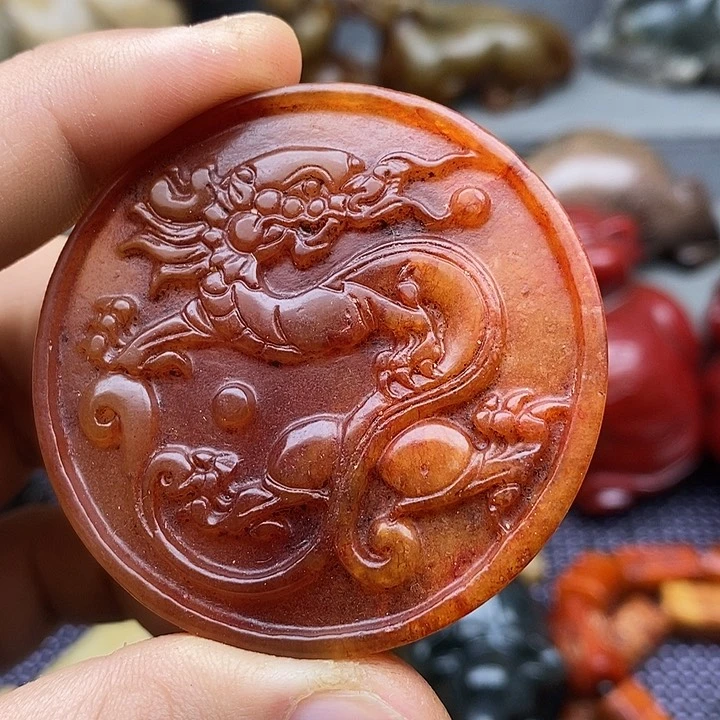 未镶嵌蛇纹石玉颈饰