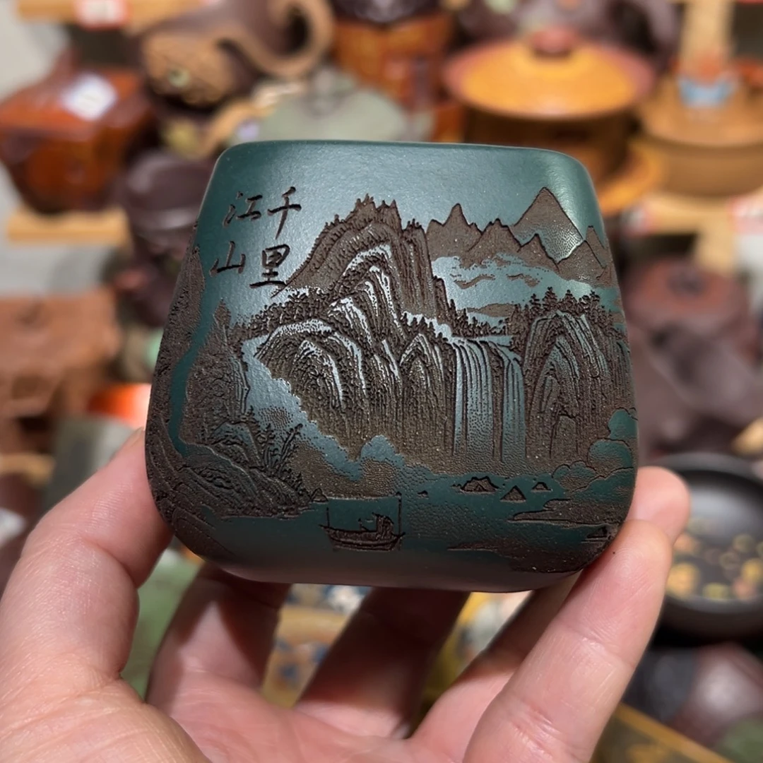 茶杯紫砂宜兴紫砂主人杯