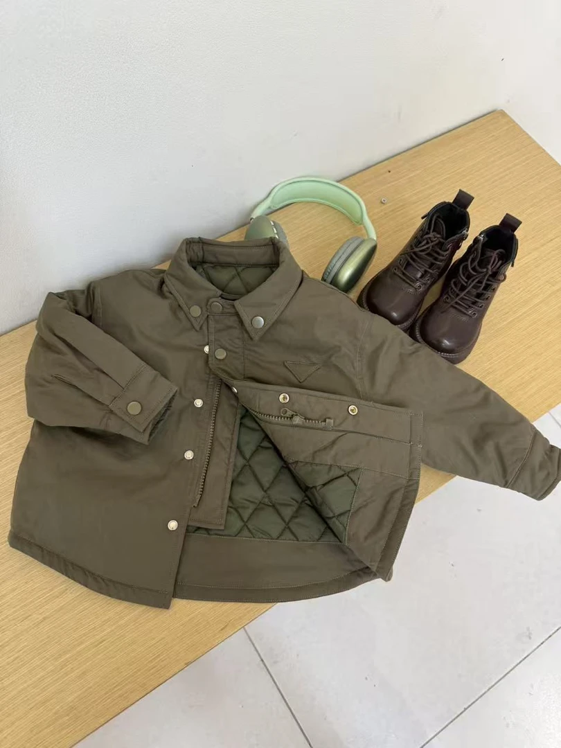 PEPCO/小猪班纳冬新款棉服外套男童时尚百搭潮酷韩版上衣穿搭