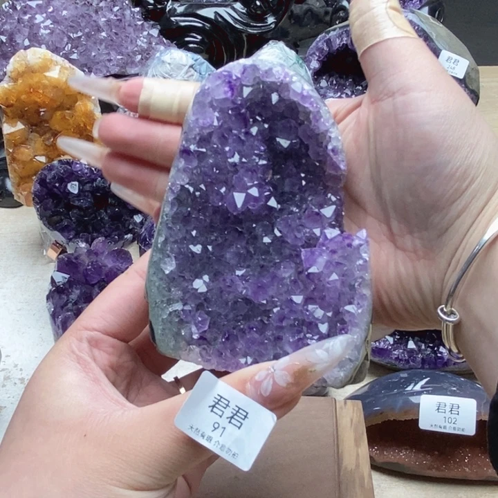 未镶嵌紫晶大型摆件（非配饰）