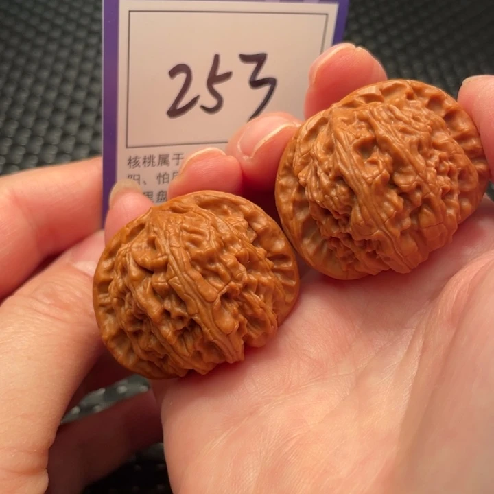 文玩核桃把件40狮子头253