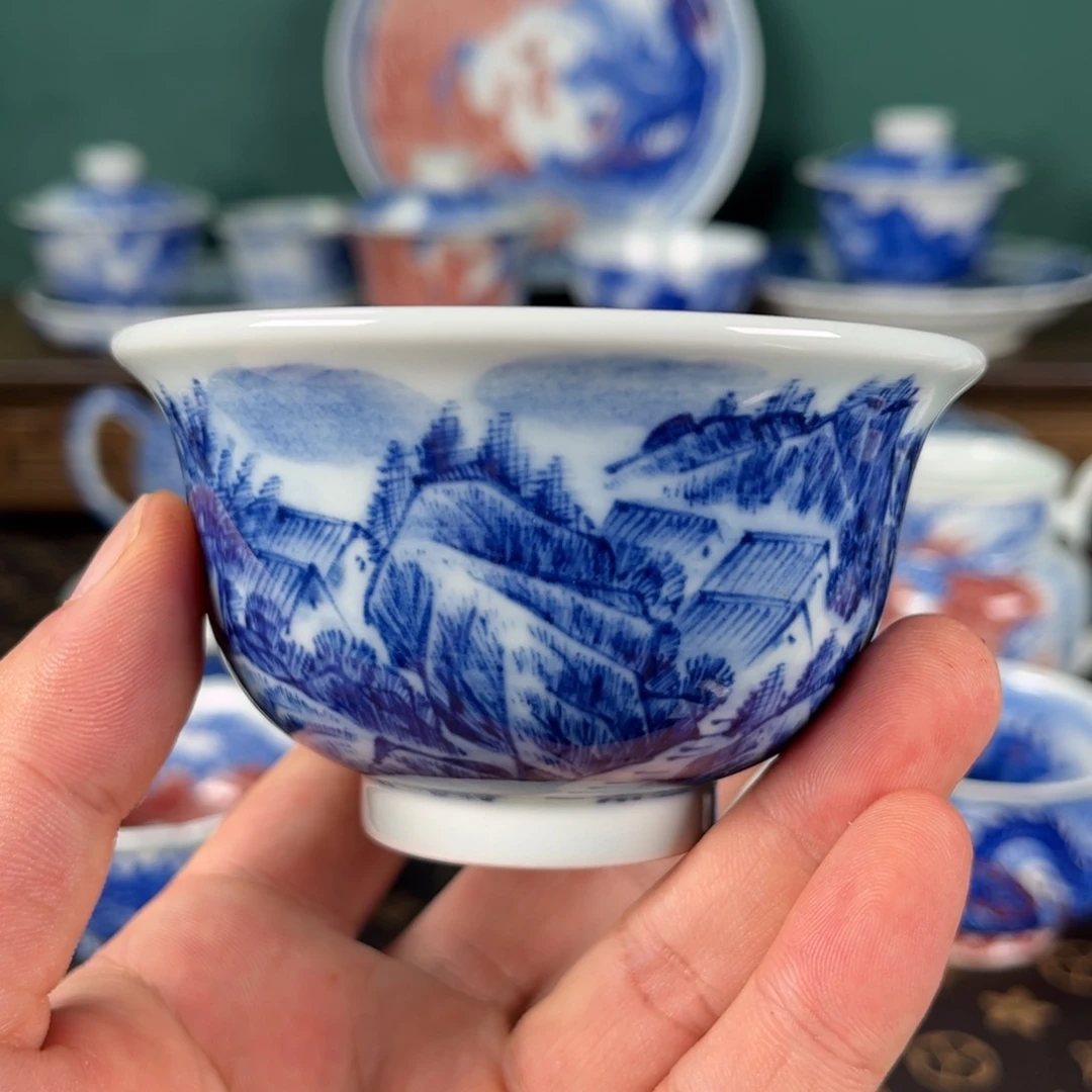 自成堂景德镇手工手绘